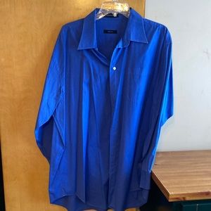 Blue Dress Shirt 17 1/2 34/35 New